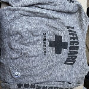 LG Gray Lifeguard Graphic Hoodie